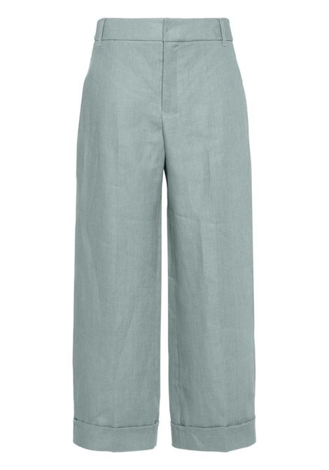 Blue Salix high-waist palazzo trousers - women 'S MAXMARA | 2419131103600005